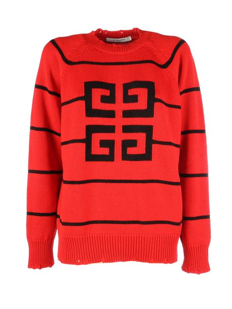 givenchy red black sweater|givenchy sweater cheap.